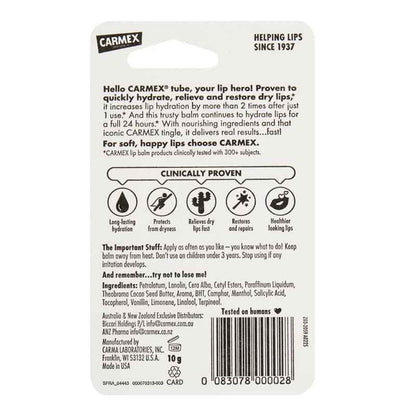 Carmex Lip Balm Original Squeeze Tube 10g
