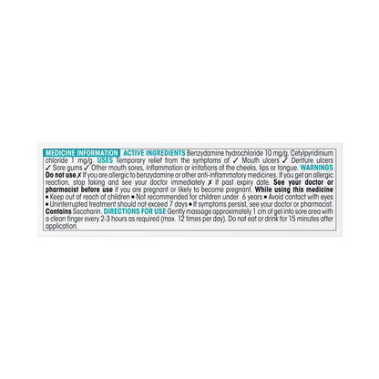Difflam Anti-inflammatory Mouth Gel Peppermint 10g