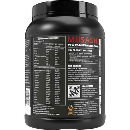 Musashi Plant Protein Chocolate 900g