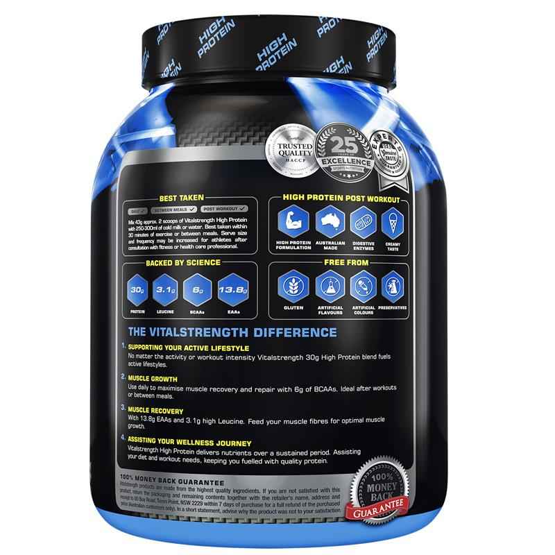 Vital Strength High Protein Vanilla 1.5kg