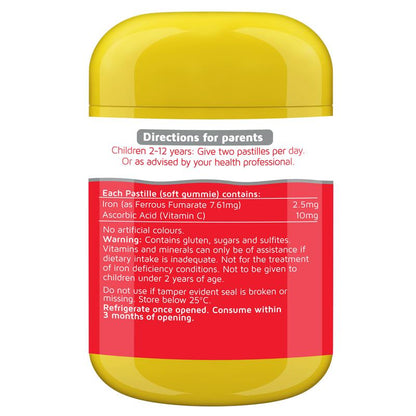 Nature's Way Kids Smart Vita Gummies Iron + Vitamin C 60 Gummies