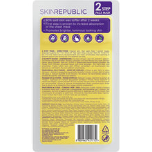 Skin Republic Two Step Hyaluronic Acid and Collagen Face Mask