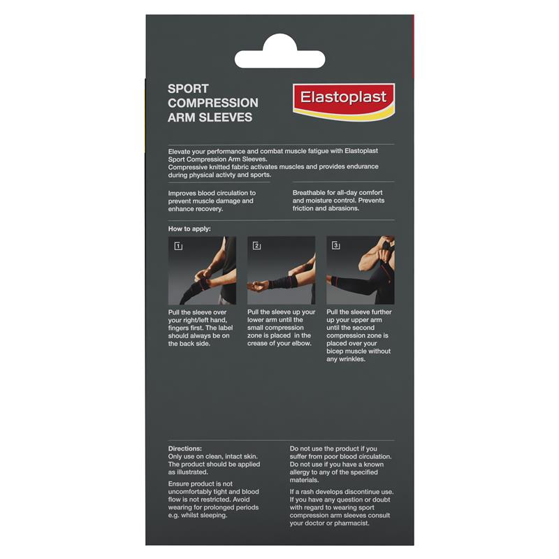 Elastoplast Sport Compression Arm Sleeve Medium - GimmeNow