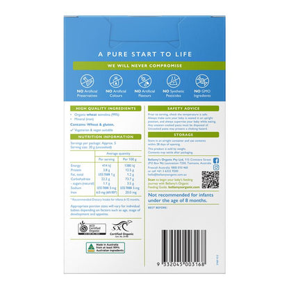 Bellamys Organic Farm Animal Pasta Shapes 150g