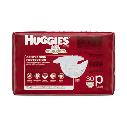Huggies Little Snugglers Preemie Nappies 30 Pack