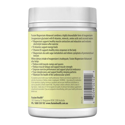 Fusion Magnesium Advanced Powder Lemon-Lime 330g