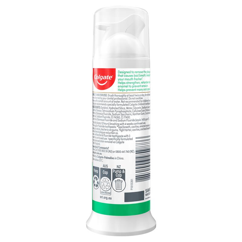 Colgate Toothpaste Total Active Prevention Active Fresh Pump 100g