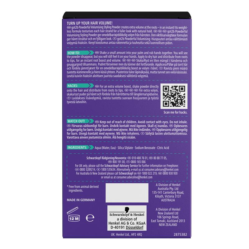 Got2b Powder'Ful Volume Powder 10g - GimmeNow