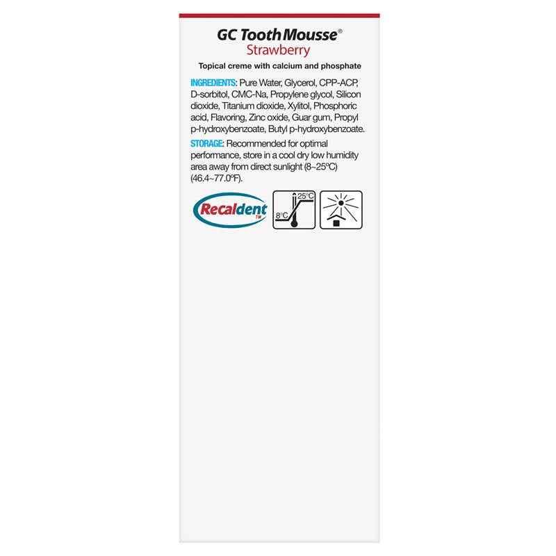 GC Tooth Mousse Strawberry 40g