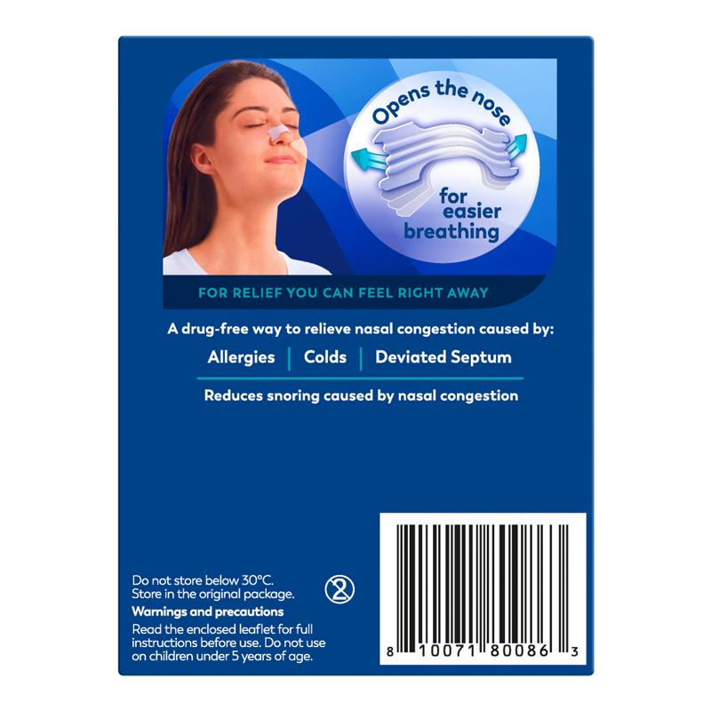 Breathe Right Nasal Strips Extra Strength Clear 44 Strips