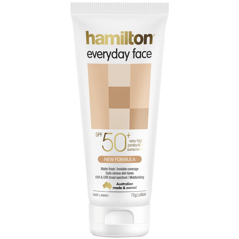 Hamilton SPF 50+ Everyday Face Cream 75g