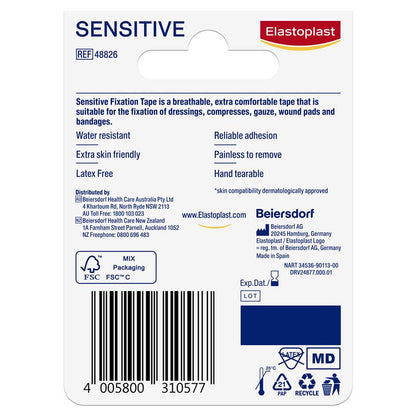 Elastoplast Sensitive Fixation Tape 2.5cm x 9m