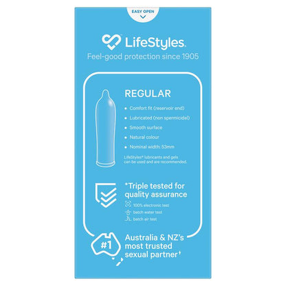 LifeStyles Condoms Regular 10 Pack