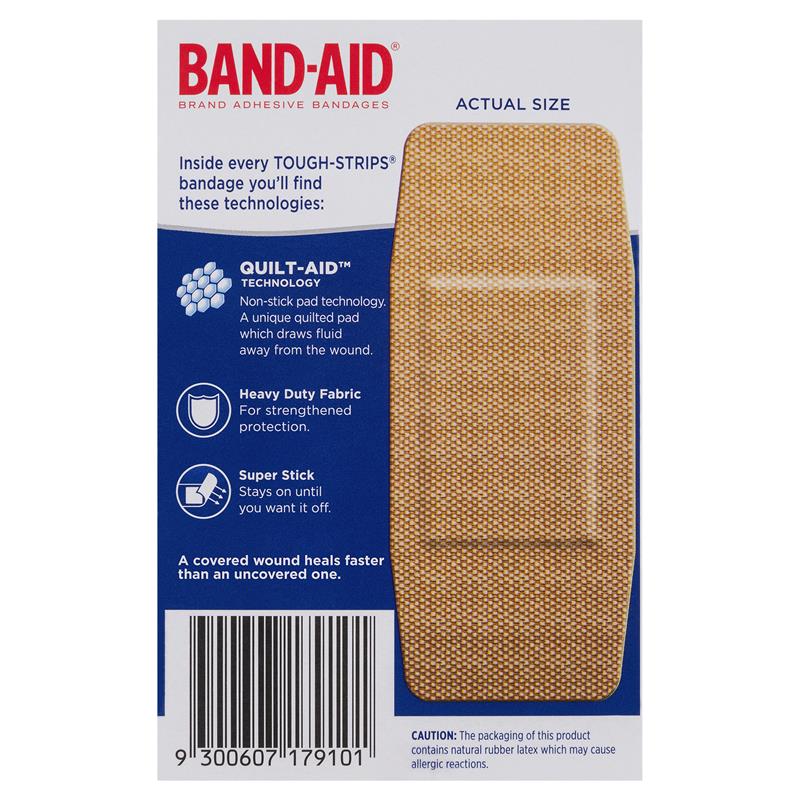 Band-Aid Tough Strips Extra Large Fabric Strips 10 Pack - GimmeNow