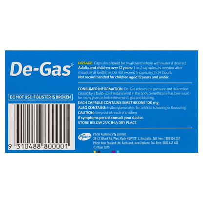 De Gas 24 Capsules
