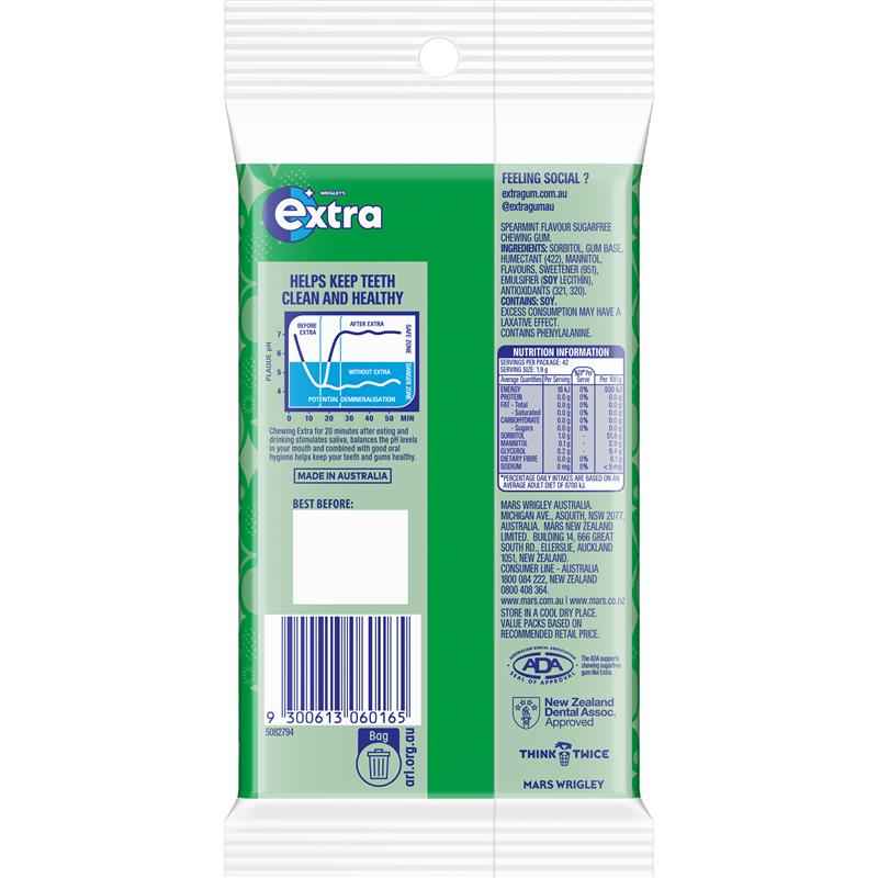 Extra Spearmint Envelope 3pk