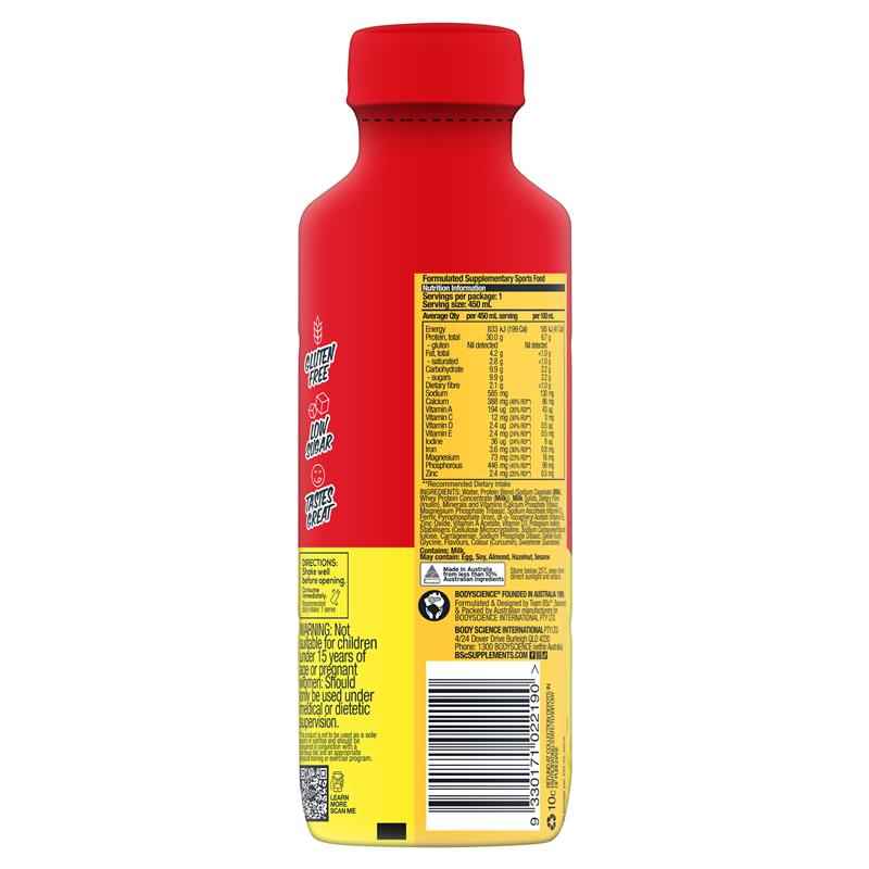 BSc RTD Protein Shake Banana 450ml