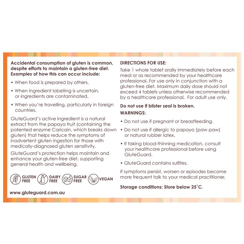 GluteGuard 30 Tablets