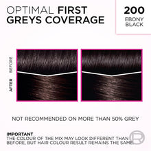 L'Oreal Paris Casting Creme Gloss Semi-Permanent Hair Colour - 200 Ebony Black (Ammonia Free)