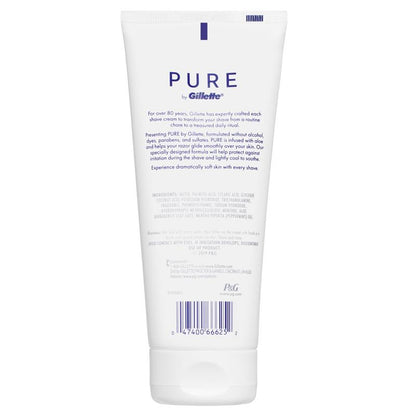 Gillette Pure Shave Cream for Men 170g - GimmeNow