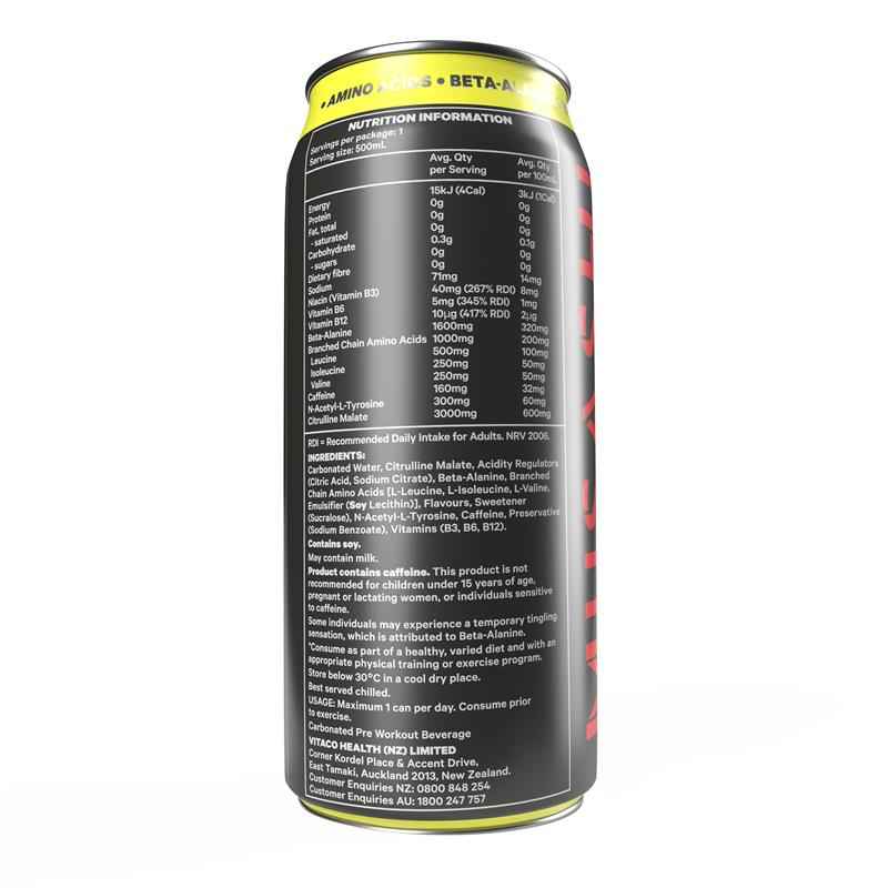 Musashi Energy Lemonade 500ml