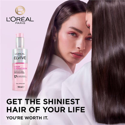 L'Oreal Paris Elvive Glycolic Gloss Leave In Serum 150ml