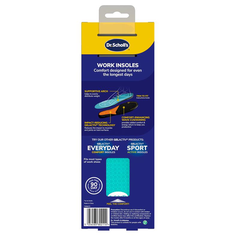 Dr Scholls Gel Activ Work Insole Small