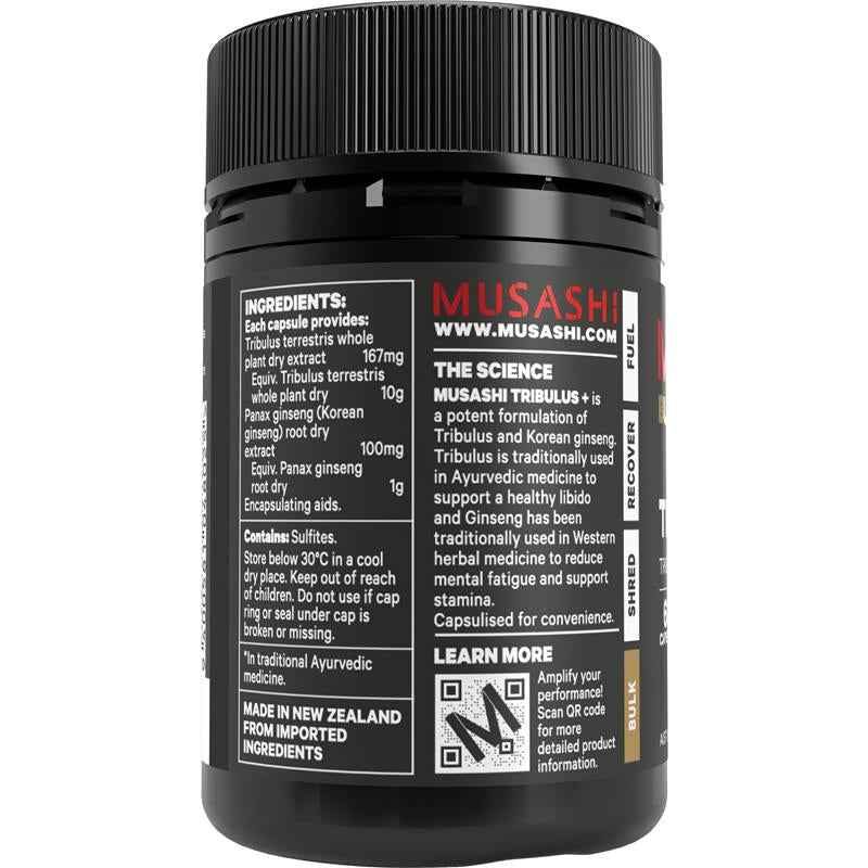 Musashi Tribulus + 60 Capsules