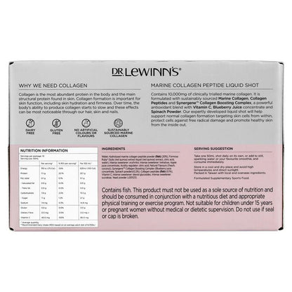 Dr. LeWinn's Collagen Inner Beauty Liquid Shot Peach 10 x 50ml