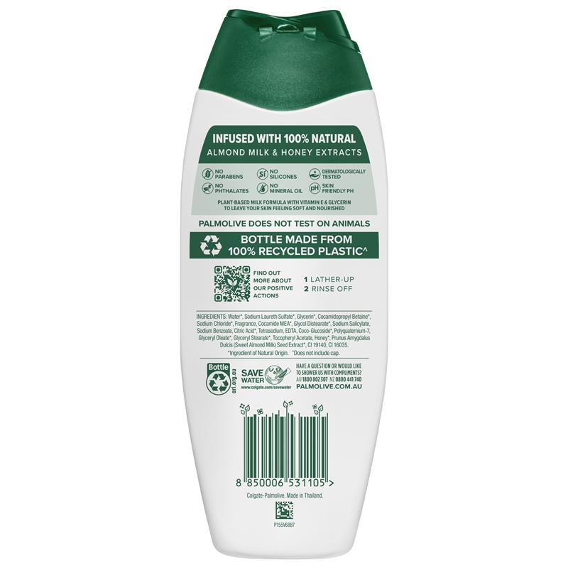 Palmolive Naturals Body Wash Milk & Honey Shower Gel 500ml