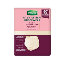 Depend Women Real Fit Underwear Super Medium 8 Pack
