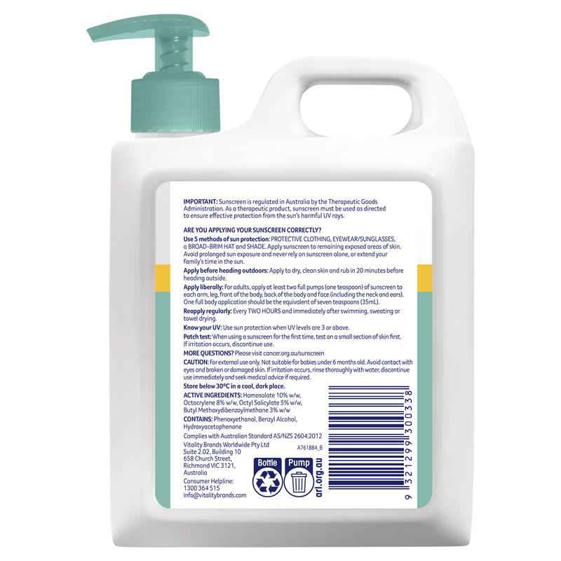 Cancer Council SPF 50+ Moisturising 1L