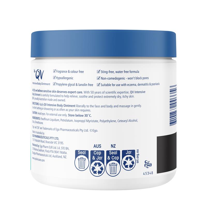 Ego QV Intensive Body Ointment 450g