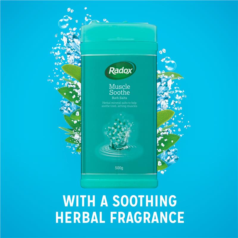 Radox Muscle Soothe Bath Salts 500g - GimmeNow
