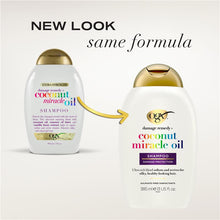 Ogx Extra Strength Damage Remedy + Hydrating & Repairing Coconut Miracle Oil Shampoo For Damaged & Dry Hair 385mL