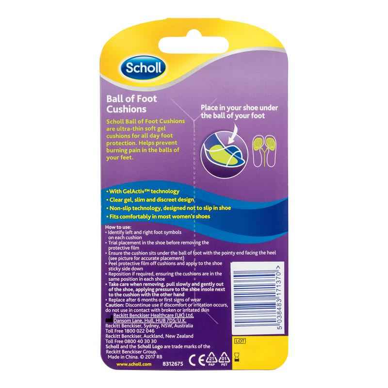 Scholl Party Feet Gel Cushions