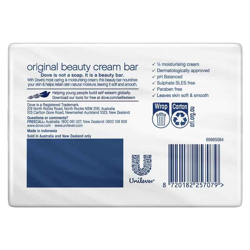 Dove Beauty Bar Original 4 x 90g