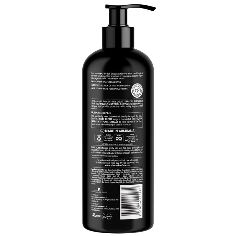 Schwarzkopf Extra Care Ultimate Repair Strengthening Shampoo 950ml