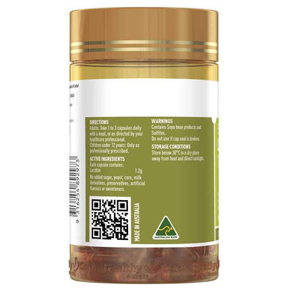 Healthy Care Super Lecithin 1200mg 100 Capsules