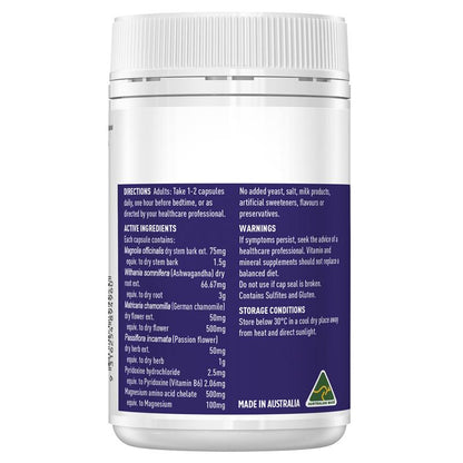 Healthy Care Good Night Sleep with Magnesium + Ashwagandha 100 Capsules