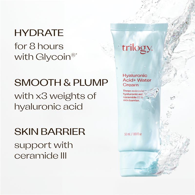 Trilogy Hyaluronic Acid+ Water Cream 50ml