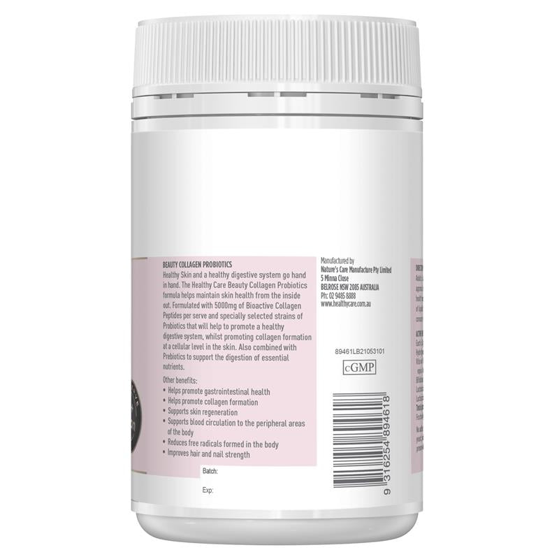 Healthy Care Beauty Collagen Probiotics 120g Powder