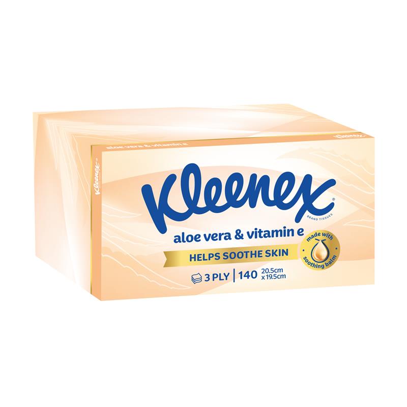 Kleenex Facial Tissues 140 Aloe Vera - GimmeNow