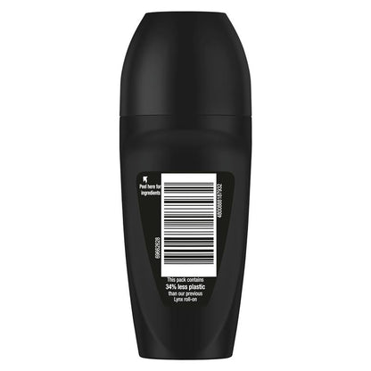 Lynx Deodorant Antiperspirant Roll On Black 50ml
