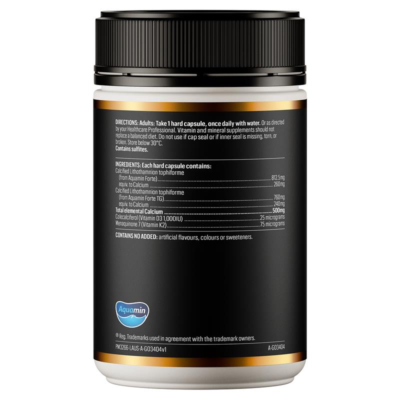 GO Healthy Calcium Plus D3 & K2 120 Hard Capsules