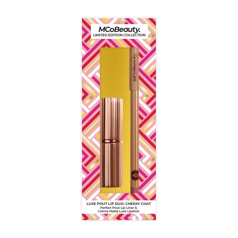 MCo Beauty Luxe Pout Lip Duo Kit Cheeky Chat XMAS 2024