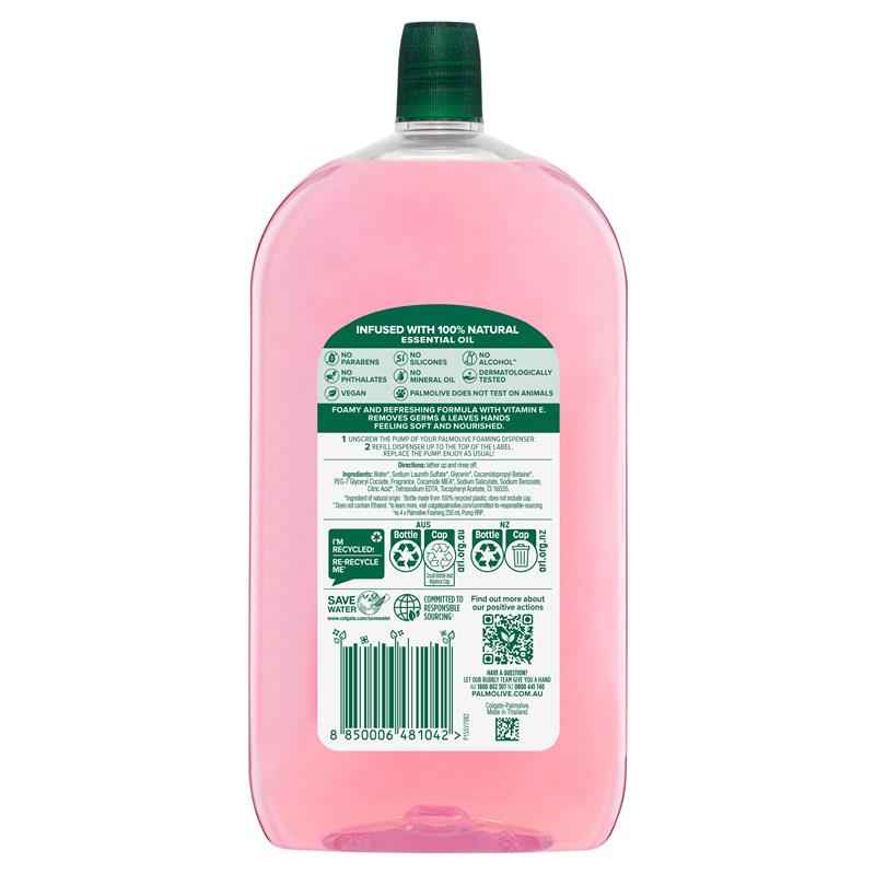 Palmolive Naturals Foaming Hand Wash Refill Cherry Blossom 1L