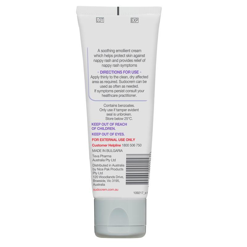 Sudocrem Healing Cream 100g Tube