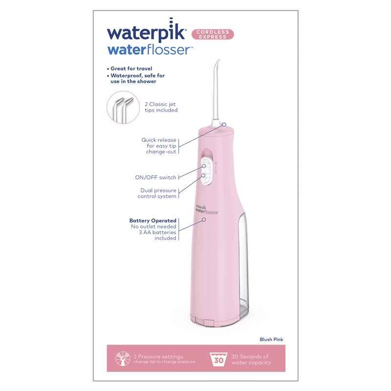 Waterpik Cordless Express Water Flosser Pink