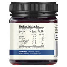 Barnes Naturals New Zealand Manuka Honey 250g MGO 550+